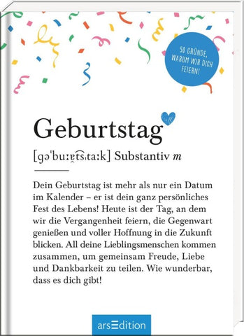 Geburtstag (Substantiv, m)