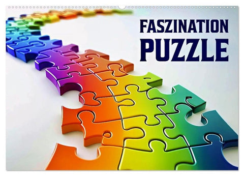 Faszination PUZZLE (Wandkalender 2027 DIN A2 quer), CALVENDO Monatskalender