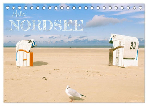 Mehr Nordsee (Tischkalender 2027 DIN A5 quer), CALVENDO Monatskalender