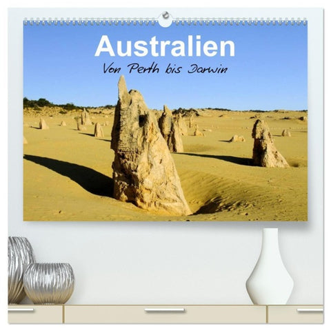 Australien - Von Perth bis Darwin (hochwertiger Premium Wandkalender 2027 DIN A2 quer), Kunstdruck in Hochglanz