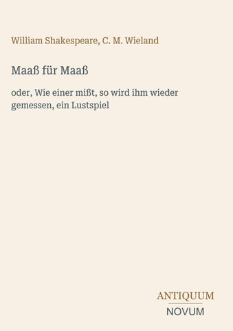 Maaß für Maaß