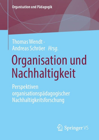 Organisation und Nachhaltigkeit