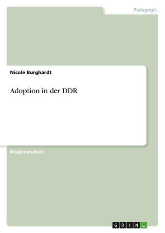 Adoption in der DDR
