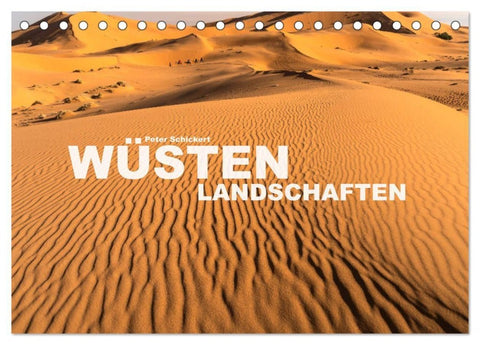 Wüstenlandschaften (Tischkalender 2027 DIN A5 quer), CALVENDO Monatskalender