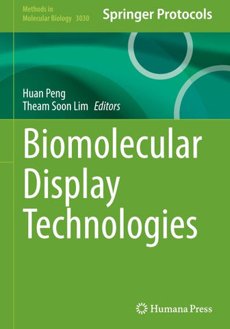 Biomolecular Display Technologies