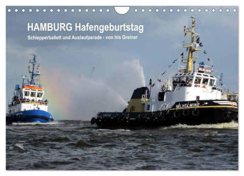 Hamburg Hafengeburtstag (Wandkalender 2027 DIN A4 quer), CALVENDO Monatskalender