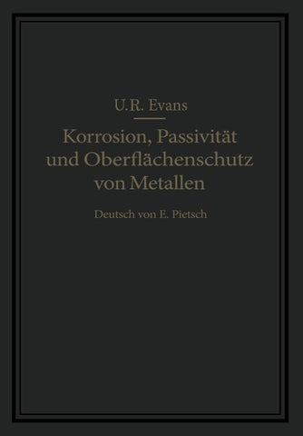 Korrosion, Passivität und Oberflächenschutz von Metallen