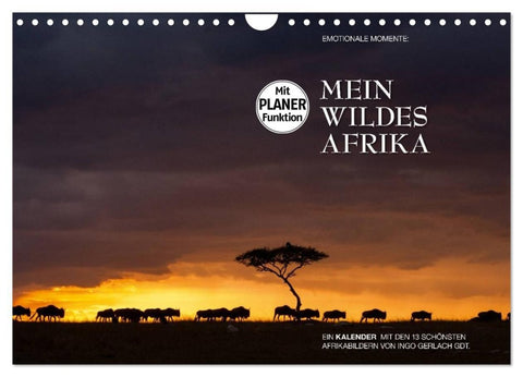 Emotionale Momente: Mein wildes Afrika (Wandkalender 2027 DIN A4 quer), CALVENDO Monatskalender