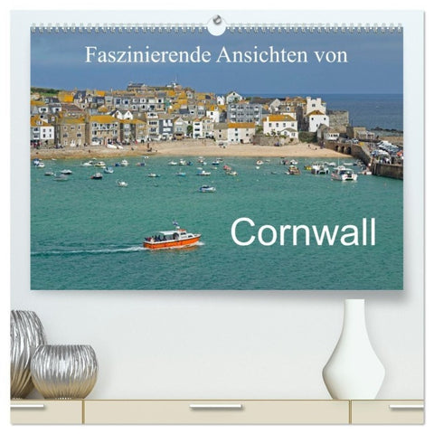 Faszinierende Ansichten von Cornwall (hochwertiger Premium Wandkalender 2026 DIN A2 quer), Kunstdruck in Hochglanz