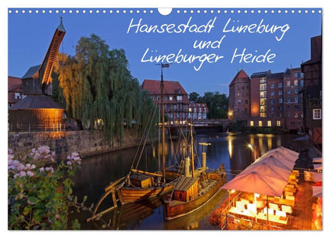 Hansestadt Lüneburg und Lüneburger Heide (Wandkalender 2026 DIN A3 quer), CALVENDO Monatskalender