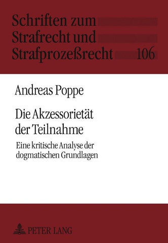 Die Akzessorietät der Teilnahme