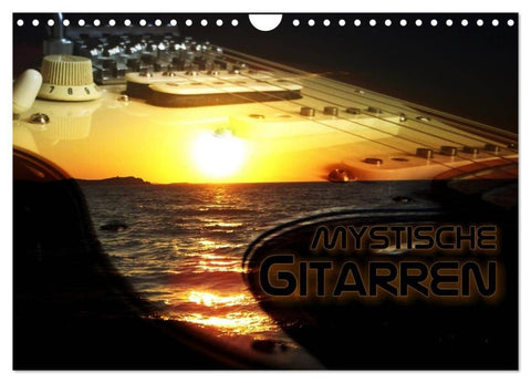Mystische Gitarren (Wandkalender 2027 DIN A4 quer), CALVENDO Monatskalender