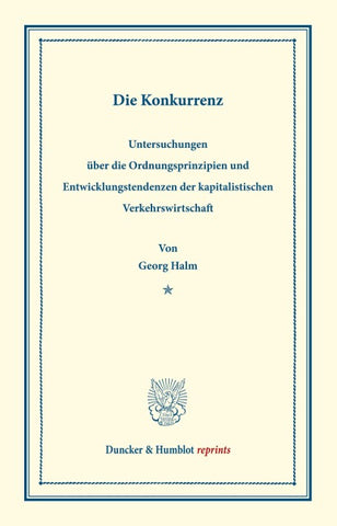 Die Konkurrenz.