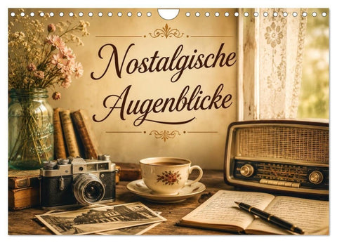 Nostalgische Augenblicke (Wandkalender 2027 DIN A4 quer), CALVENDO Monatskalender