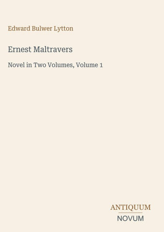 Ernest Maltravers