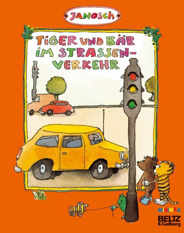 Tiger und Bär im Straßenverkehr