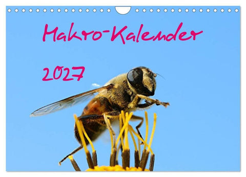 Makro-Kalender 2027 (Wandkalender 2027 DIN A4 quer), CALVENDO Monatskalender
