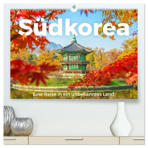 Südkorea - Eine Reise in ein unbekanntes Land. (hochwertiger Premium Wandkalender 2027 DIN A2 quer), Kunstdruck in Hochglanz