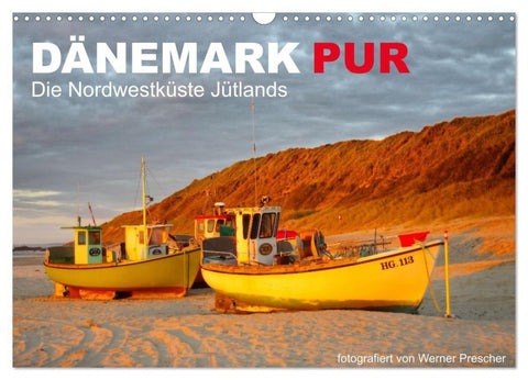 Dänemark Pur (Wandkalender 2027 DIN A3 quer), CALVENDO Monatskalender