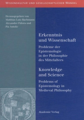 Erkenntnis und Wissenschaft/ Knowledge and Science