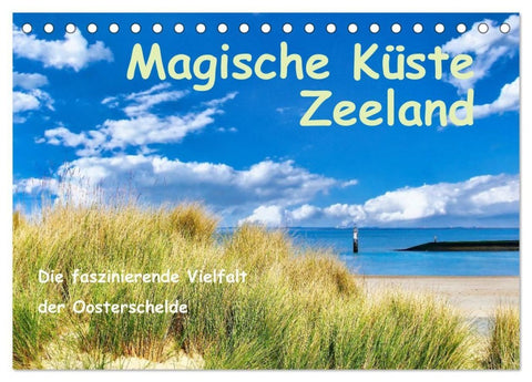 Magische Küste Zeeland (Tischkalender 2027 DIN A5 quer), CALVENDO Monatskalender