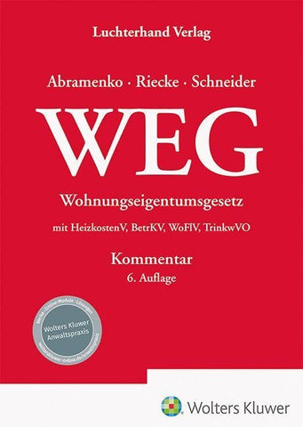 WEG – Wohnungseigentumsgesetz – Kommentar