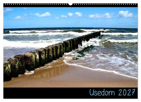 Usedom 2027 (Wandkalender 2027 DIN A2 quer), CALVENDO Monatskalender