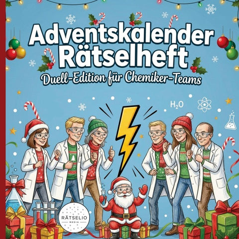 Adventskalender-Rätselheft