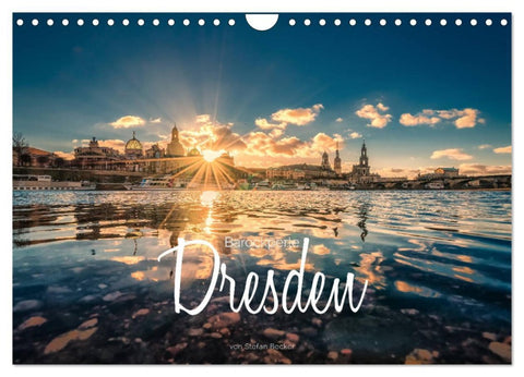 Barockperle Dresden (Wandkalender 2026 DIN A4 quer), CALVENDO Monatskalender