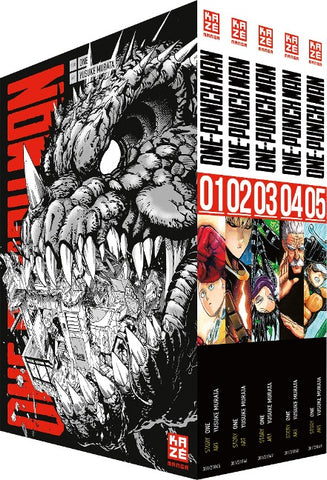 ONE-PUNCH MAN – Band 1-5 im Sammelschuber