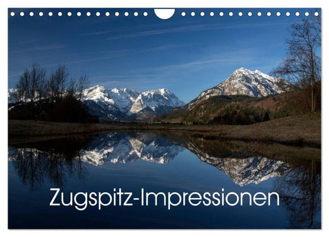 Zugspitz-Impressionen (Wandkalender 2026 DIN A4 quer), CALVENDO Monatskalender