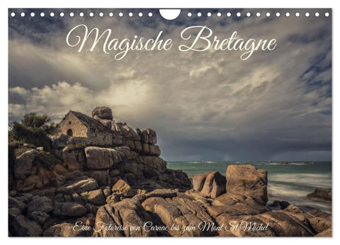 Magische Bretagne (Wandkalender 2027 DIN A4 quer), CALVENDO Monatskalender