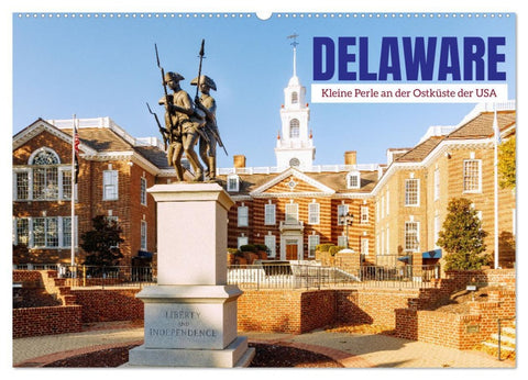 Delaware. Kleine Perle an der Ostküste der USA (Wandkalender 2026 DIN A2 quer), CALVENDO Monatskalender