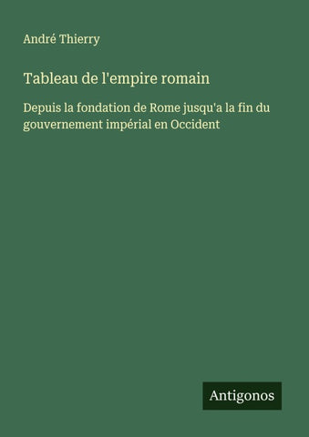 Tableau de l'empire romain