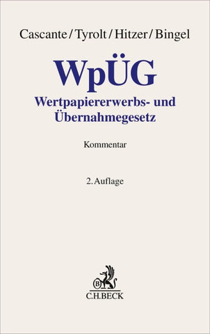 Wertpapiererwerbs- und Übernahmegesetz. WpÜG