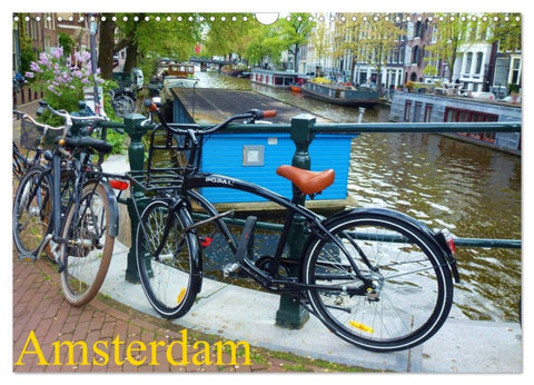 Amsterdam (Wandkalender 2026 DIN A3 quer), CALVENDO Monatskalender