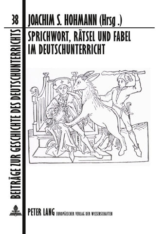 Sprichwort, Rätsel und Fabel im Deutschunterricht