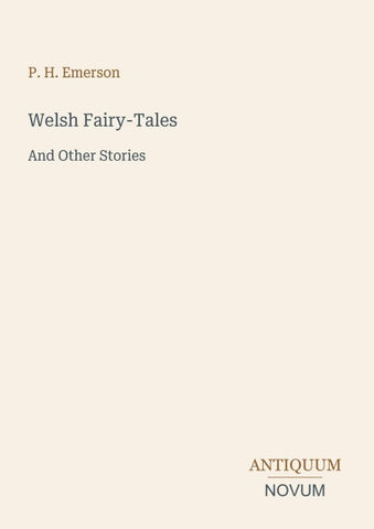 Welsh Fairy-Tales