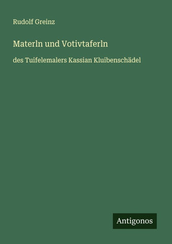 Materln und Votivtaferln