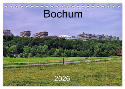 Bochum (Tischkalender 2026 DIN A5 quer), CALVENDO Monatskalender