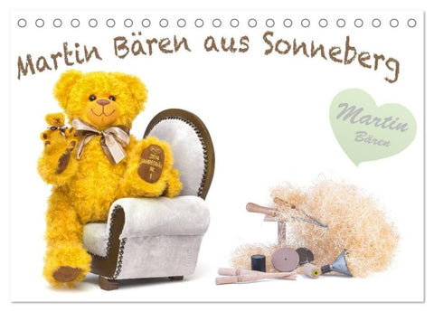 Martin Bären aus Sonneberg (Tischkalender 2026 DIN A5 quer), CALVENDO Monatskalender