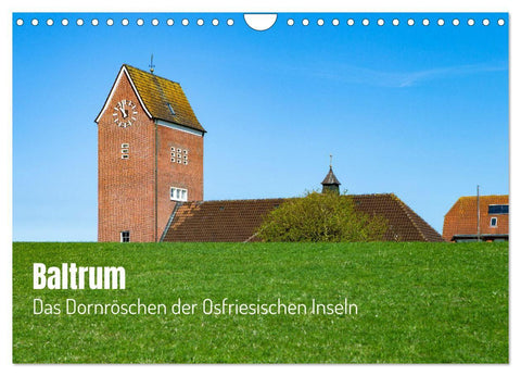 Baltrum - Das Dornröschen der Ostfriesischen Inseln (Wandkalender 2027 DIN A4 quer), CALVENDO Monatskalender