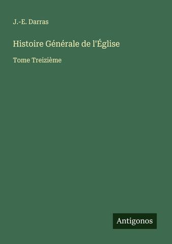 Histoire Générale de l'Église