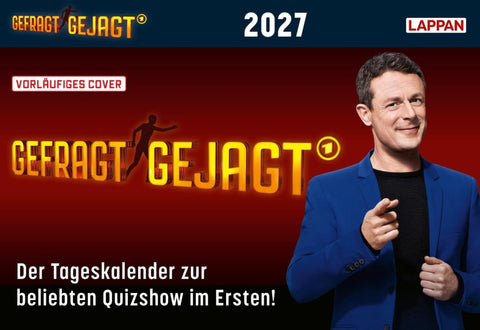 Gefragt Gejagt – Tagesabreißkalender 2027