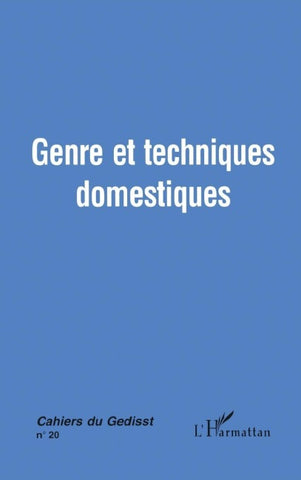 GENRE ET TECHNIQUES DOMESTIQUES