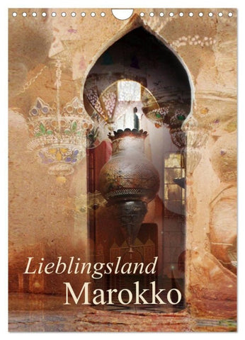 Lieblingsland Marokko (Wandkalender 2027 DIN A4 hoch), CALVENDO Monatskalender