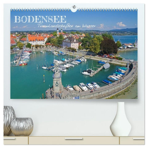 Bodensee - Traumlandschaften am Wasser (hochwertiger Premium Wandkalender 2026 DIN A2 quer), Kunstdruck in Hochglanz