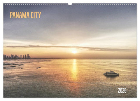 Panama City (Wandkalender 2026 DIN A2 quer), CALVENDO Monatskalender