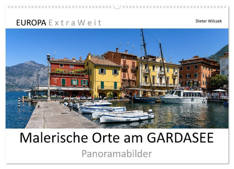 Malerische Orte am GARDASEE - Panoramabilder (Wandkalender 2026 DIN A2 quer), CALVENDO Monatskalender