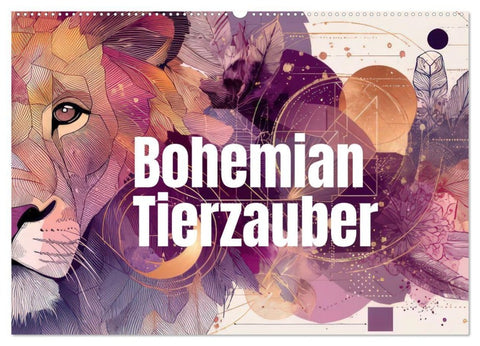 Bohemian Tierzauber (Wandkalender 2027 DIN A2 quer), CALVENDO Monatskalender